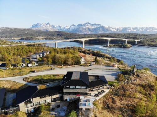 Imagen general del Saltstraumen Hotel og Fjordhytter. Foto 1