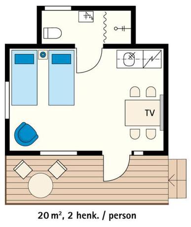 Imagen de la habitación del Santalahti Resort. Foto 6