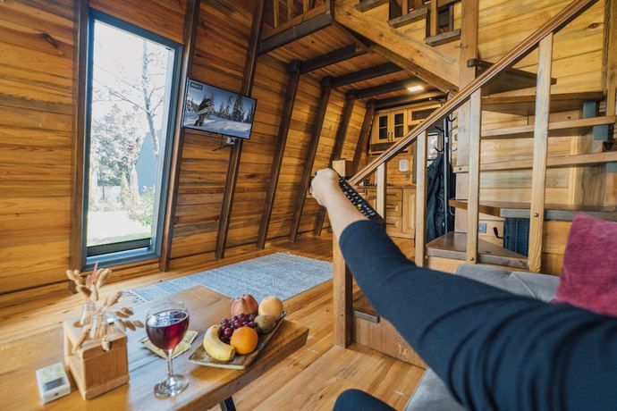 Imagen de la habitación del Sapanca Bamboolow Resort. Foto 6