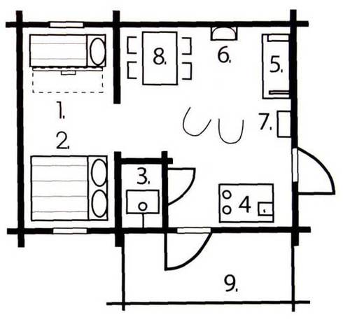 Imagen de la habitación del Scandinavisch Dorp. Foto 6