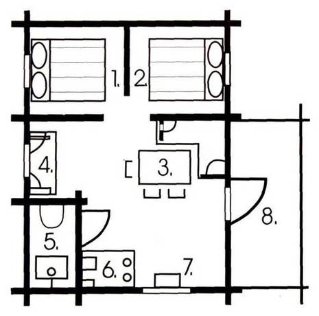 Imagen de la habitación del Scandinavisch Dorp. Foto 7