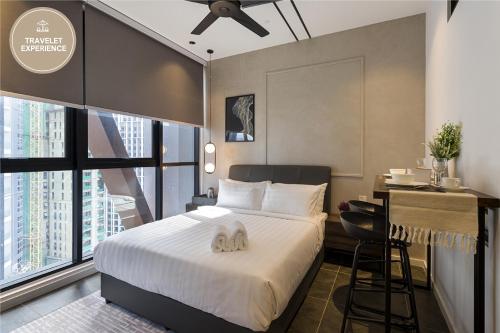 Imagen de la habitación del Scarletz Suites KLCC, Travelet. Foto 19