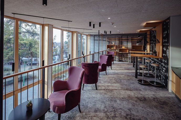 Imagen de los interiores del Schulhaus Hotel. Foto 17