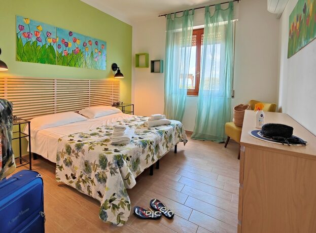 Imagen de la habitación del Sea view and ground floor Apartments le Dune. Foto 15