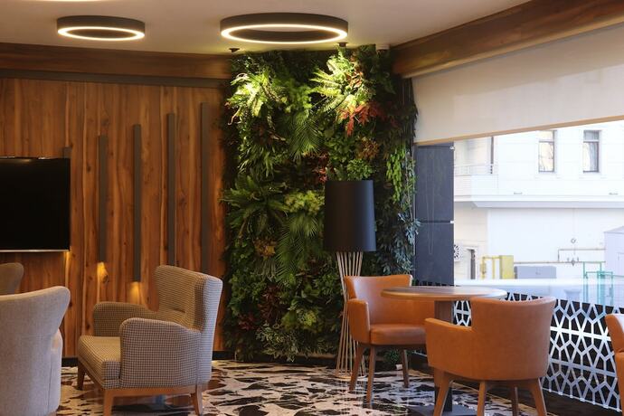 Imagen del bar/restaurante del Seandos Otel. Foto 9