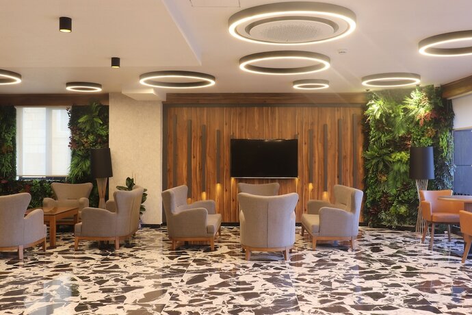 Imagen del bar/restaurante del Seandos Otel. Foto 10