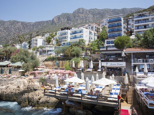 Imagen del bar/restaurante del Seaview Hotel, Kas. Foto 3