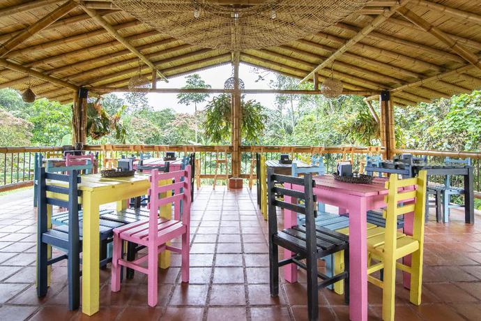 Imagen del bar/restaurante del Selina Quindio. Foto 7