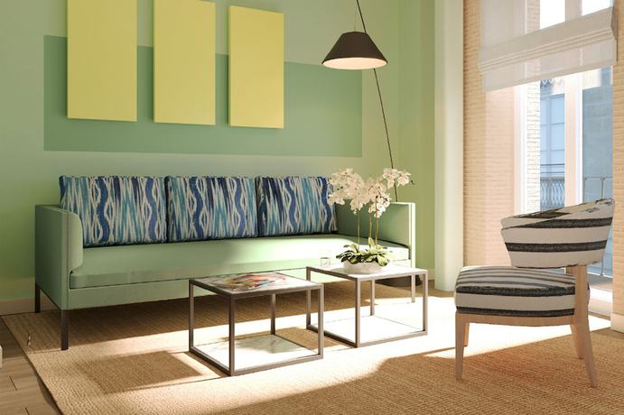 Imagen de la habitación del Sercotel Sevilla Guadalquivir Suites. Foto 9