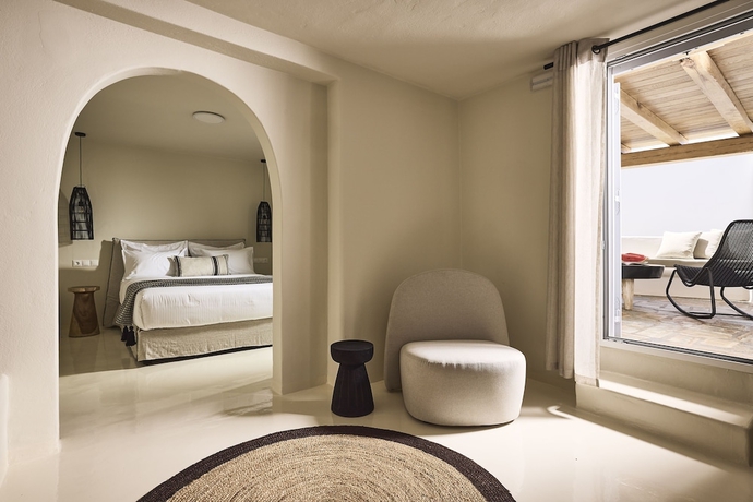 Imagen de la habitación del Sharm Hotel Mykonos. Foto 14
