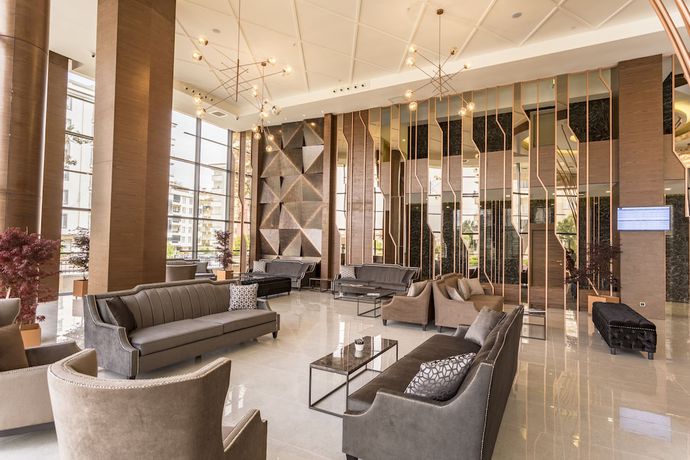 Imagen de los interiores del Shimall Deluxe Hotel. Foto 16
