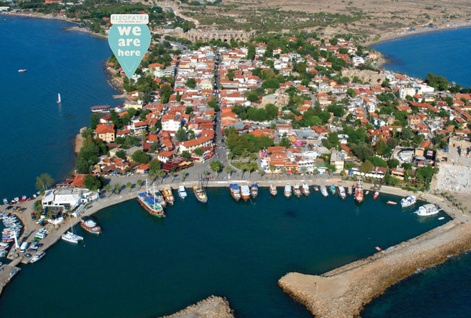 Imagen de los exteriores del Side Kleopatra Beach Hotel. Foto 14