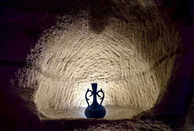 Imagen de la habitación del Sinasos Palace Cave Hotel. Foto 9