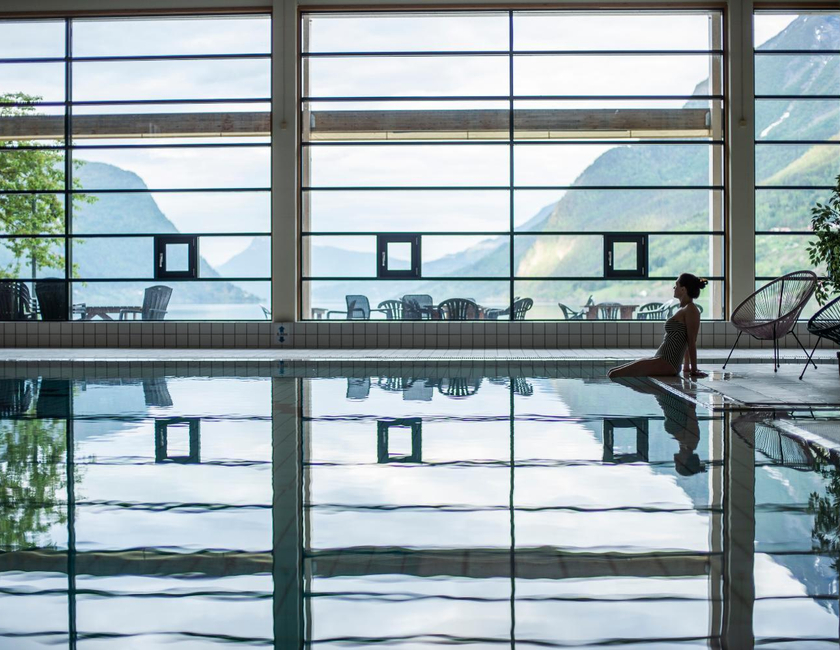Imagen de la piscina del Skjolden Hotel. Foto 23