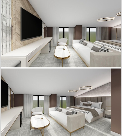 Imagen de la habitación del Sky Hill Hotel. Foto 2