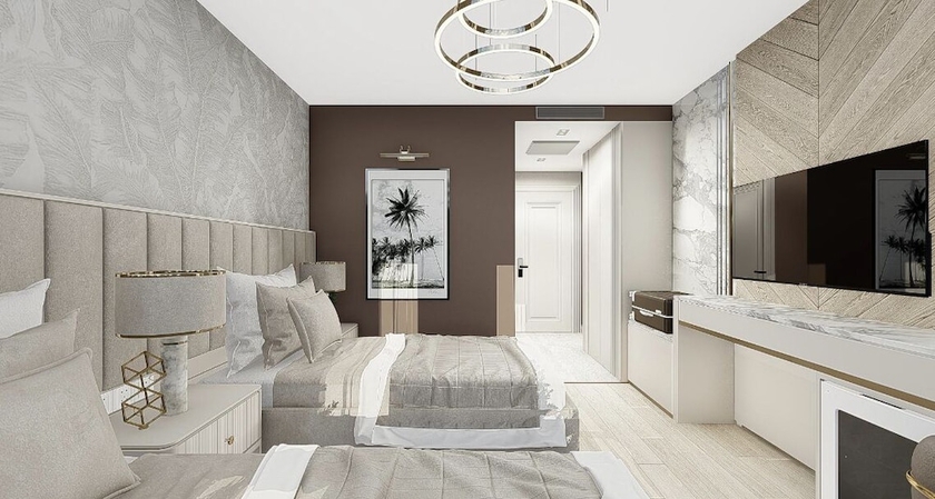 Imagen de la habitación del Sky Hill Hotel. Foto 9