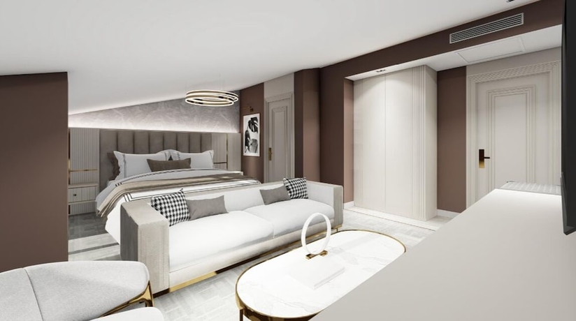 Imagen de la habitación del Sky Hill Hotel. Foto 10