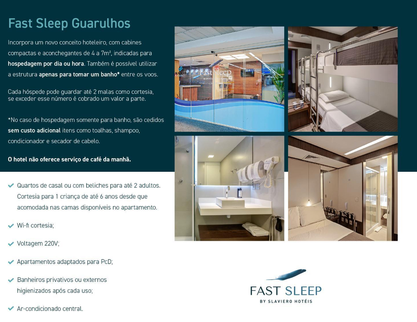 Imagen general del Slaviero Fast Sleep Repouso E Banho Guarulhos. Foto 4