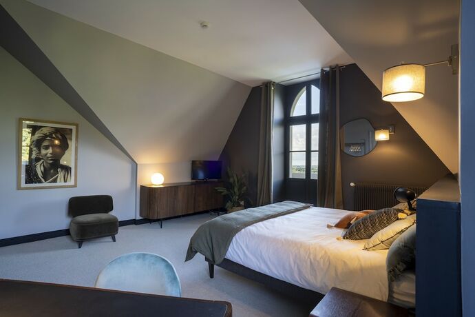 Imagen de la habitación del Slow Village Ch&acirc;teau des Forges. Foto 15