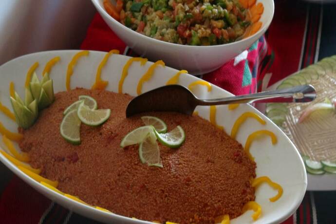 Imagen del bar/restaurante del Space Village Luxury Camp. Foto 15