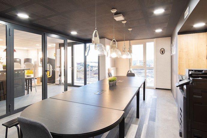Imagen de los interiores del Student Factory Bordeaux. Foto 19