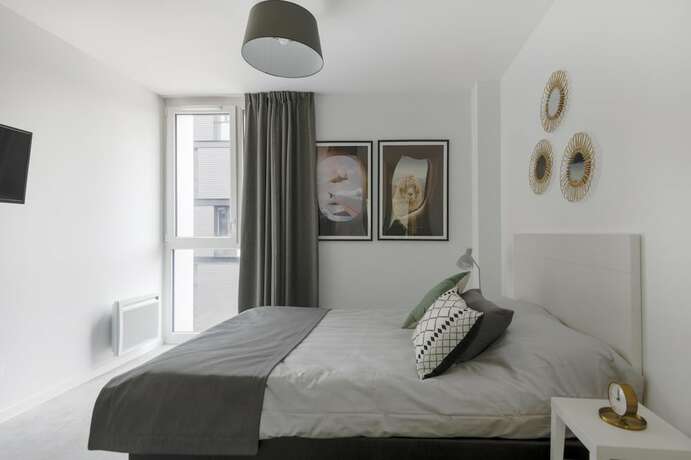 Imagen de la habitación del Student Factory Lille Euratechnologies. Foto 7