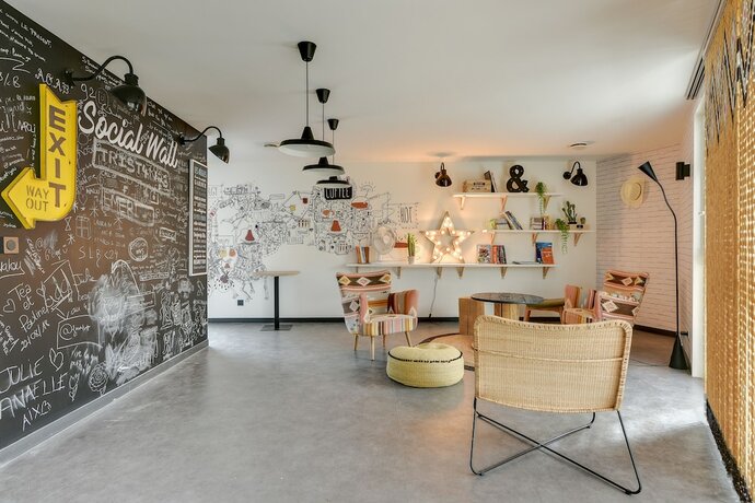Imagen del bar/restaurante del Student Factory Nice Gare Sud. Foto 11