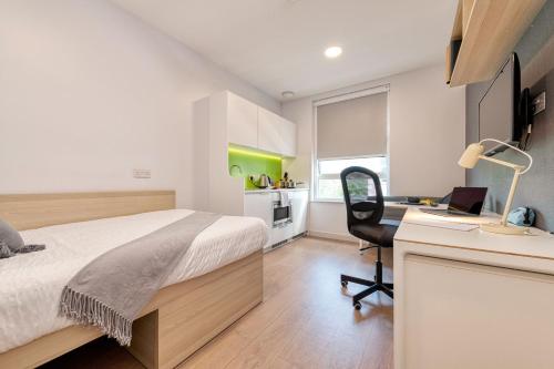 Imagen de la habitación del Student Only - Studios in Portsmouth city centre - Collegiate Middle Street. Foto 19