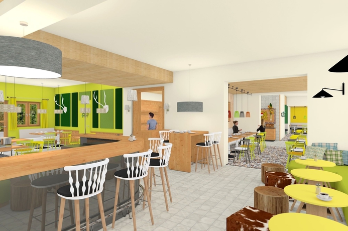 Imagen de los interiores del Styles Hotel Piding. Foto 4