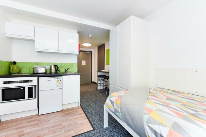 Imagen general del Stylish Studios and Ensuites Steps from Newcastle University at St James Point. Foto 12