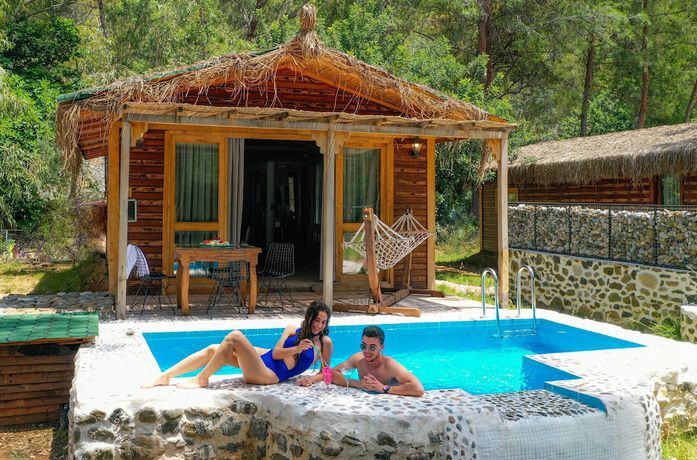 Imagen de la habitación del Suna Village Hotel and Bungalow Fethiye. Foto 12