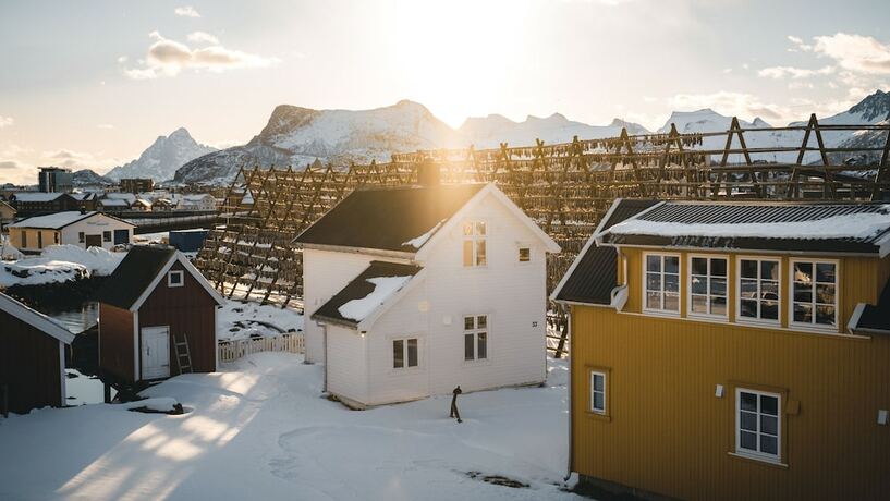 Imagen general del Svinøya Rorbuer. Foto 11