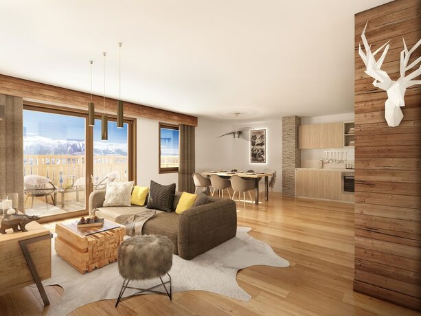Imagen de la habitación del TERRESENS - Neige et Soleil, Mont-de-Lans. Foto 14