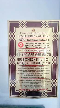 Imagen de la habitación del Taksim Centre Hotel. Foto 13