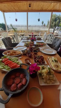 Imagen del bar/restaurante del Tas Konak Butik Otel Bungalov. Foto 9