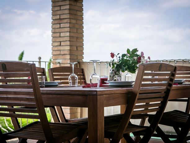 Imagen de la habitación del Tasteful Apartment In Roselle Terme With Fenced Garden. Foto 8