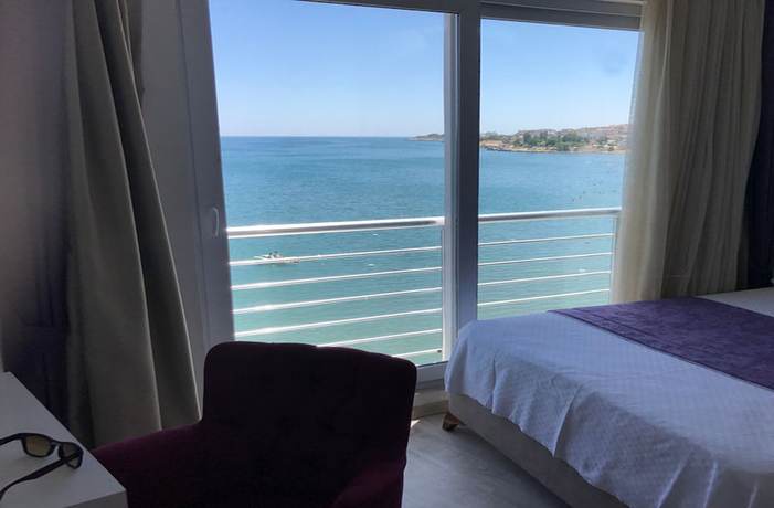 Imagen de la habitación del Tepe Beach Hotel. Foto 9