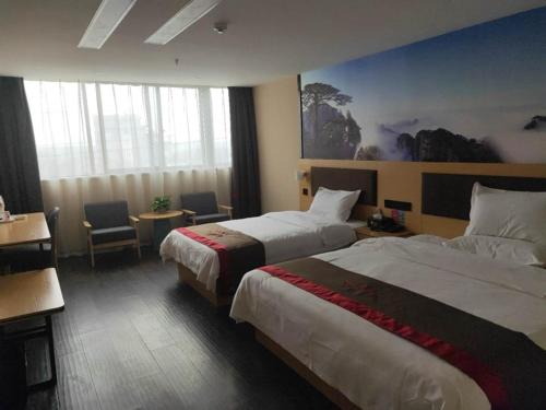 Imagen general del Thank Inn Chain Hotel Anhui Bozhou Qiaocheng District Jian\'an Road Wanfu Store. Foto 6