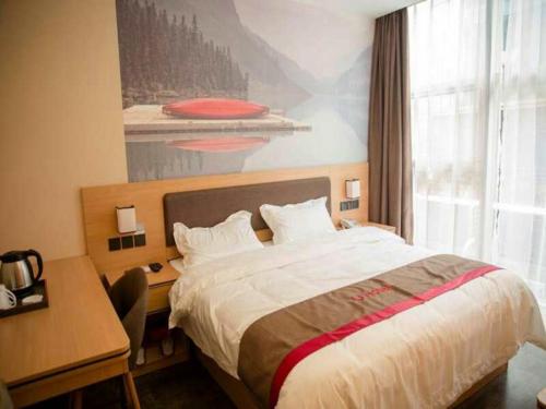 Imagen general del Thank Inn Chain Hotel Guizhou Guiyang Guanshanhu District Century City Store. Foto 1