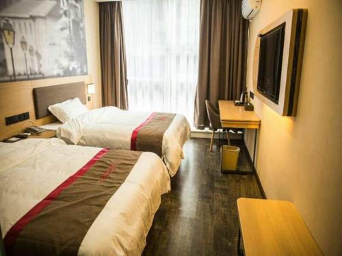 Imagen general del Thank Inn Chain Hotel Guizhou Guiyang Guanshanhu District Century City Store. Foto 2