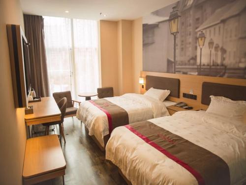 Imagen general del Thank Inn Chain Hotel Guizhou Guiyang Guanshanhu District Century City Store. Foto 9