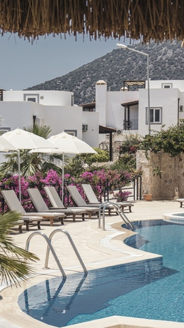 Imagen de la piscina del The Bay View Hotel Kalkan. Foto 19