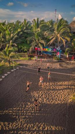 Imagen general del The Driftwood Surfer Beachfront Hostel / Restaurant / Bar, El Paredon. Foto 7