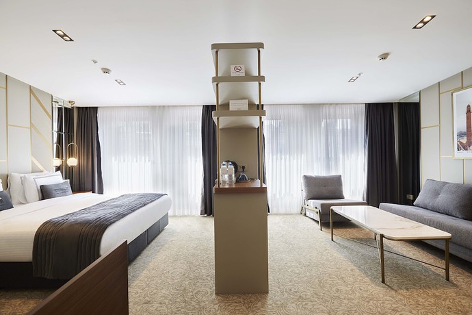 Imagen de la habitación del The Hubi Hotel. Foto 10