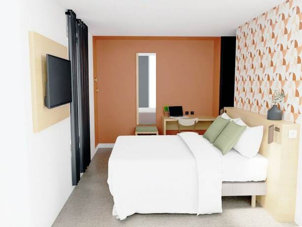 Imagen de la habitación del The Originals Boutique, H&ocirc;tel Larivaut, Puy-Guillaume. Foto 17