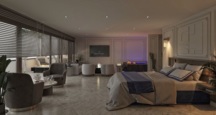Imagen de la habitación del The Search Hotel Bodrum. Foto 2