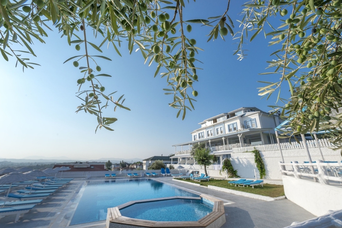 Imagen de la piscina del Thea Butik Hotel and Restaurant. Foto 17