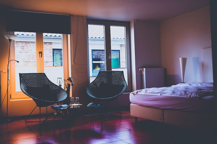 Imagen de los interiores del Themen Hotel zur Kranengasse. Foto 16
