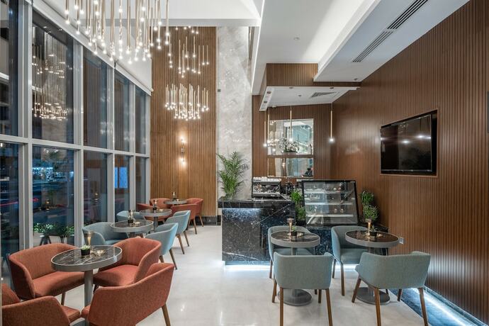 Imagen del bar/restaurante del Three Points Musalli Makkah Hotel. Foto 14