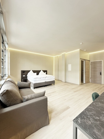 Imagen de la habitación del Treasury Hotel. Foto 6